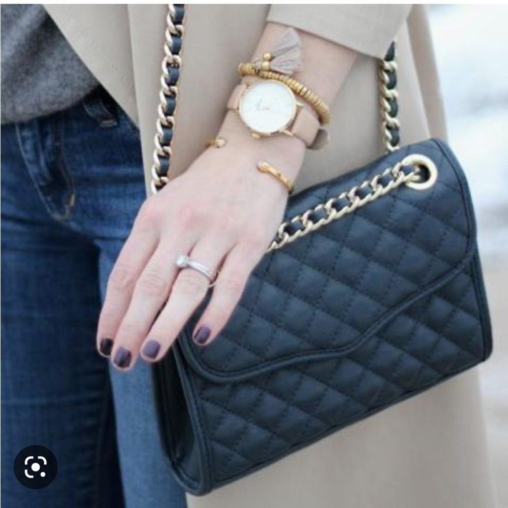Rebecca Minkoff Small Affair Handbag Black/Gold